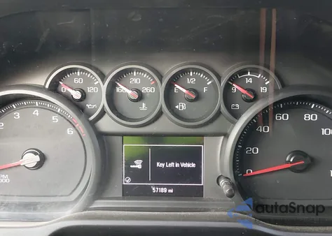 2023 Chevrolet Silverado 1500 2Wd Standard Bed Custom z USA, uszkodzony, nr VIN 1GCRABEK9PZ104826